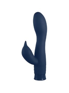 NMC 6.5'' Rechargeable Silicone 10 Functions Speed Vibrator Blue