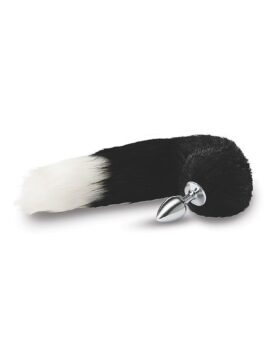 Whipsmart 2.5'' Metal Plug with 14'' Black Indigo Fox Tail
