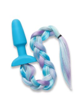 Whipsmart 4.9'' Silicone Plug with Play Tails Unicorn Tail