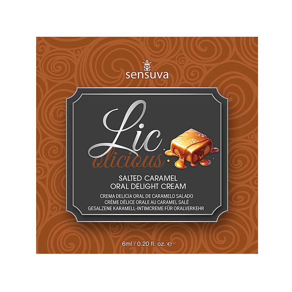 Lic-O-Licious Oral Delight Cream Salted Caramel 6 ml