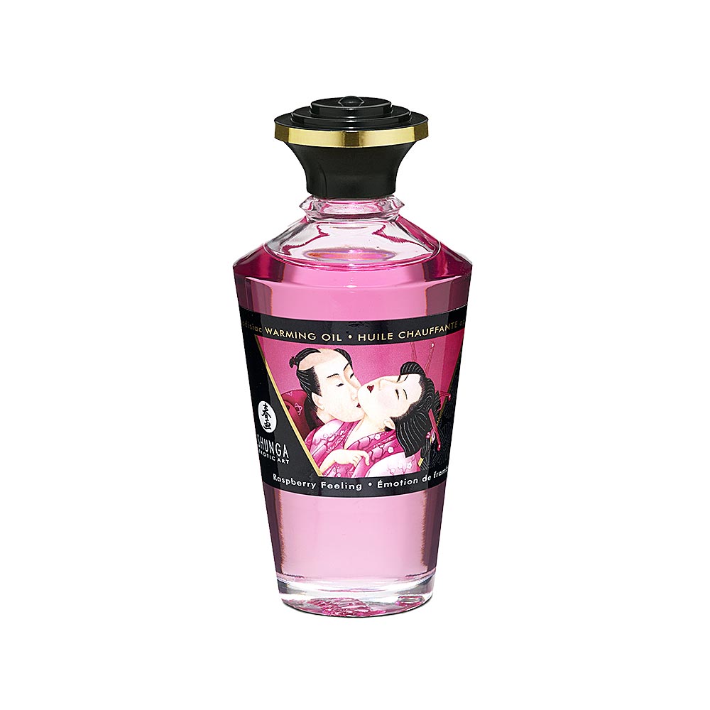 Shunga Aphrodisiac Οil Raspberry Feeling 100 ml