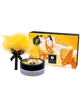 Shunga Kissable Massage Powder Luscious Mango 2.65 Oz