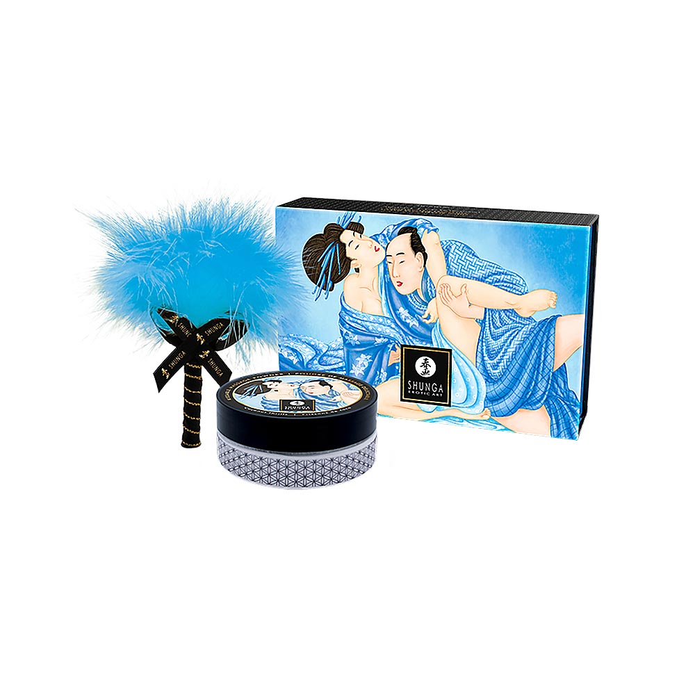 Shunga Kissable Massage Powder Coconut Thrills 2.65 Oz