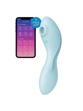 Satisfyer Curvy Trinity 5+ Connect App Blue