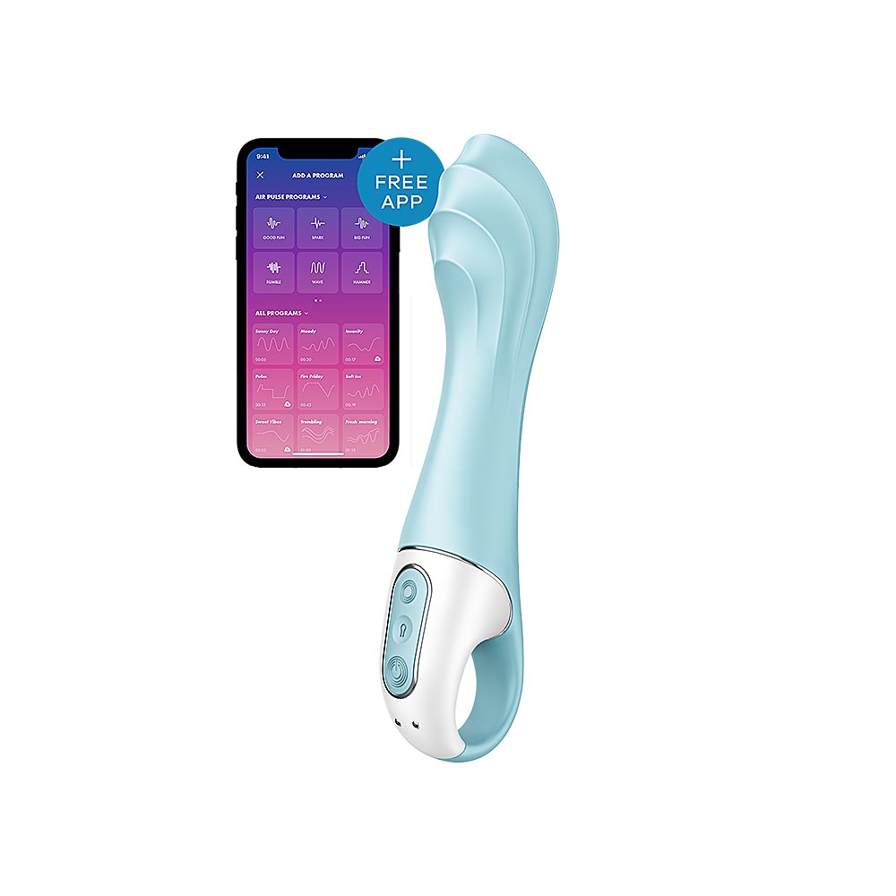 Satisfyer Air Pump Booty 5 Connect App Blue