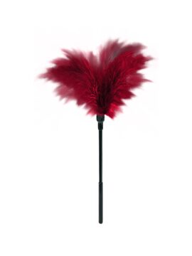 Guilty Pleasure BDSM GP Small Feather Tickler Red