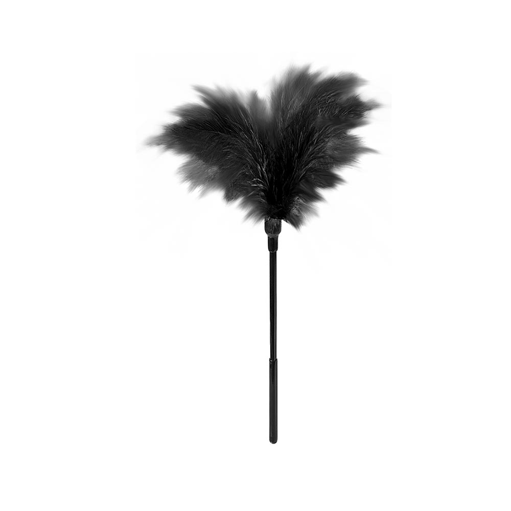 Guilty Pleasure BDSM GP Small Feather Tickler Black