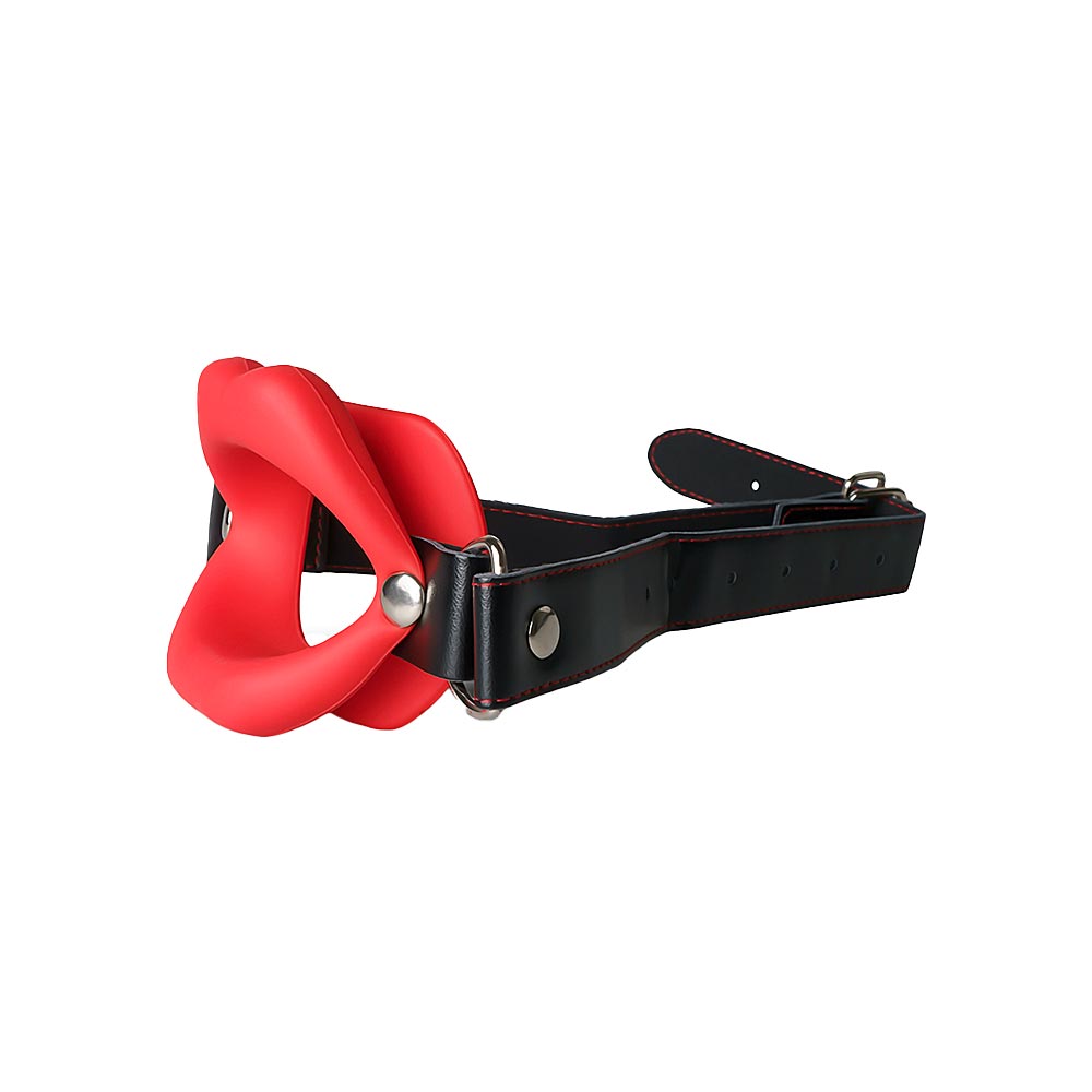 Red Open Mouth Silicone Gag
