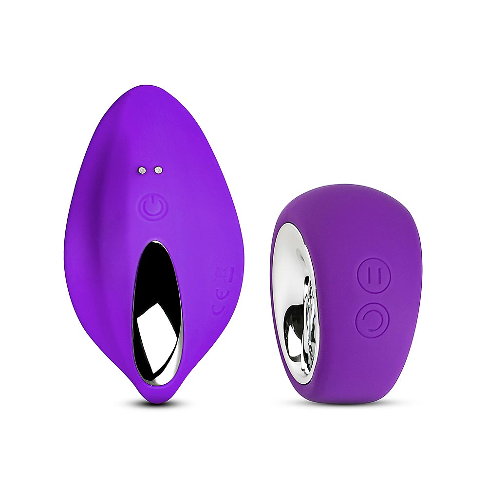 9 Speeds Purple Silicone Panty Vibrator- Wireless Remote Control
