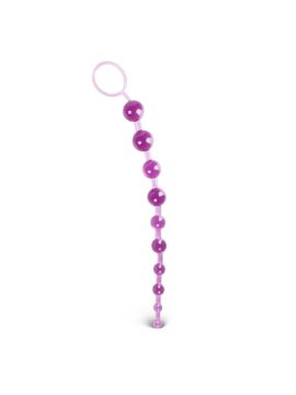 Purple 10 Beads Anal Toy