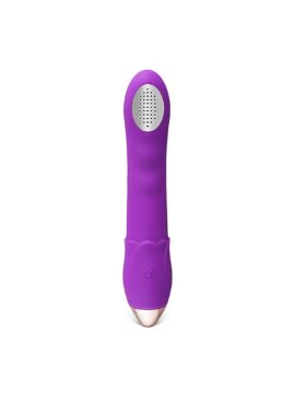 Purple 10-Speed Rechargeable Shower-Compatible Vibrating Wand