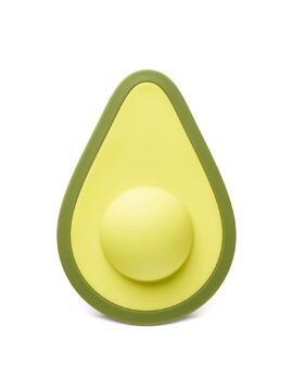 Green 10 Speed Avocado Shaped Silicone Vibrator