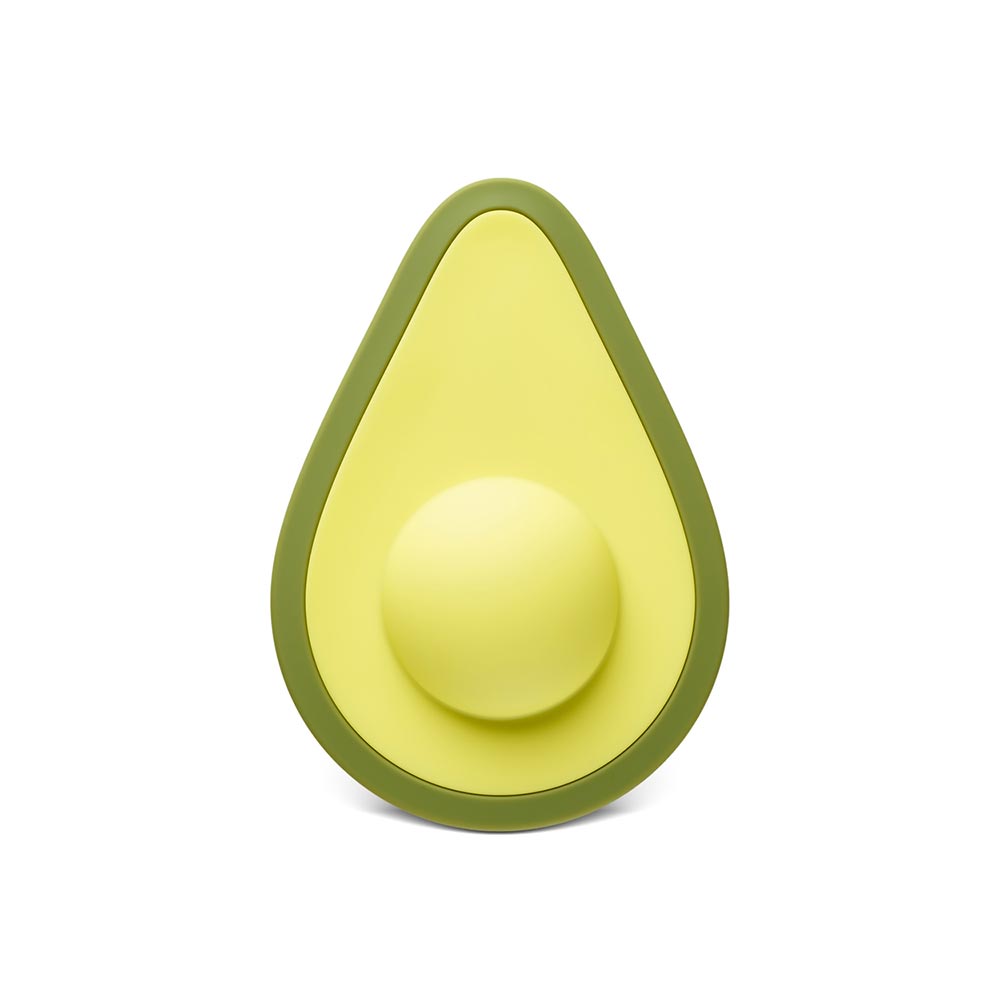 Green 10-Speed Avocado-Shaped Silicone Vibrator