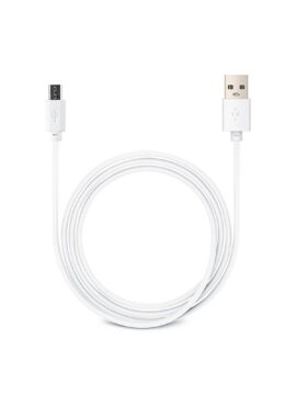 White Micro USB Charging Cable