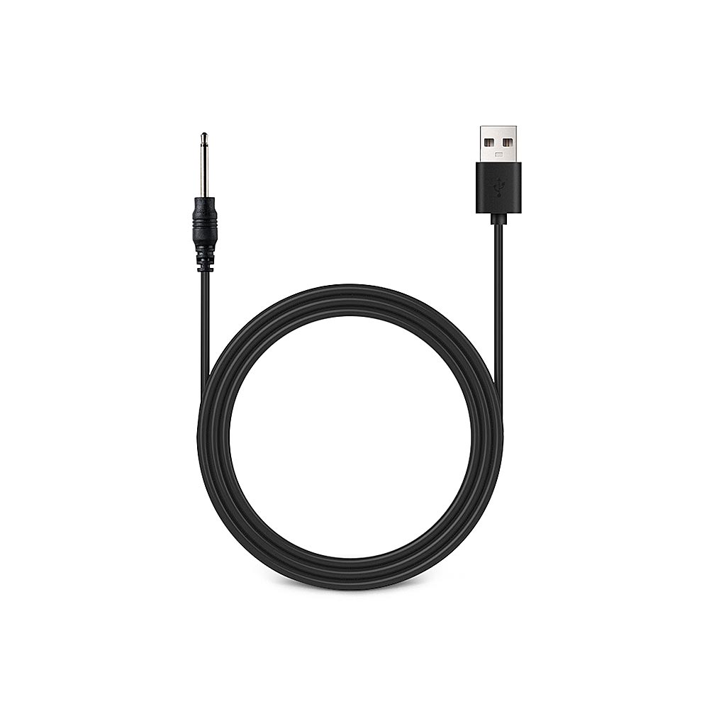 Black DC Pin Connector Charging Cable with 2CM Pin Length 80 cm