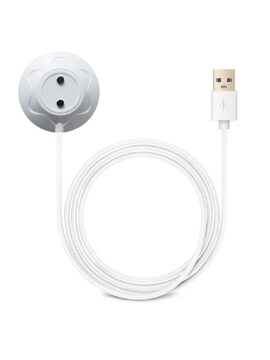White DC Magnetic Charging Cable