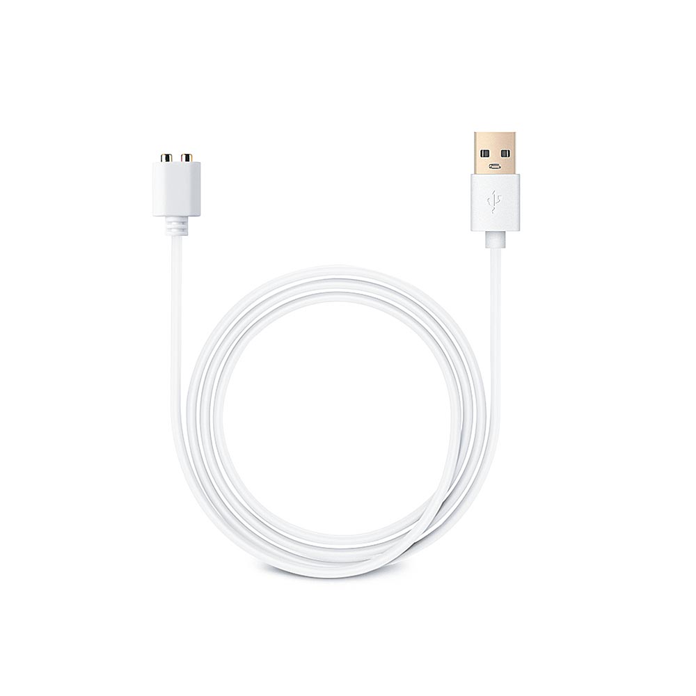White DC Magnetic Charging Cable with 0,5 cm Spacing of Magnetic Charging Points 80 cm