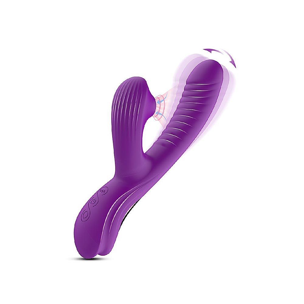 Rabbit Sucking Vibrator- Clitoral & G-Spot Stimulation