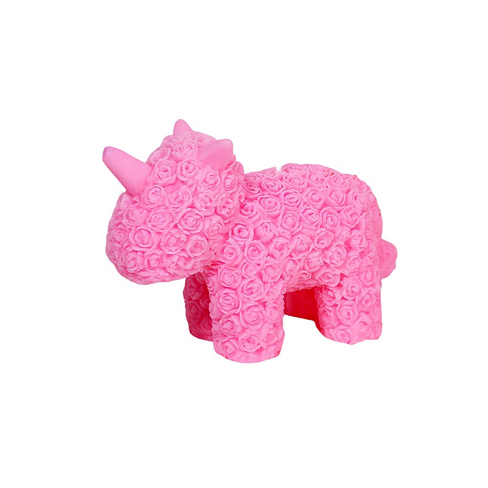 Skin-Safe Pink Unicorn-Shaped Wax Scented Candle
