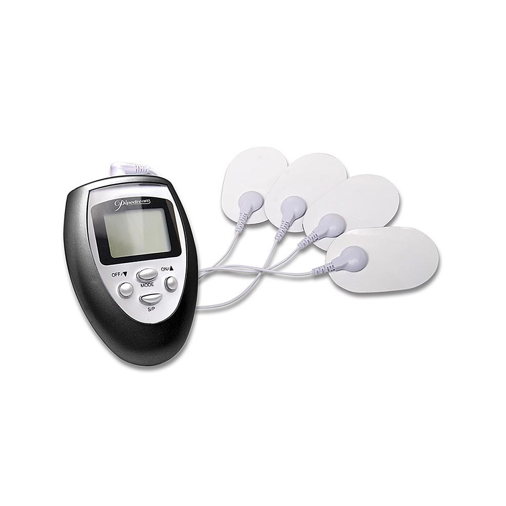 Shock Therapy Kit E-stim Device with 4 Self-Adhesive Electrodes