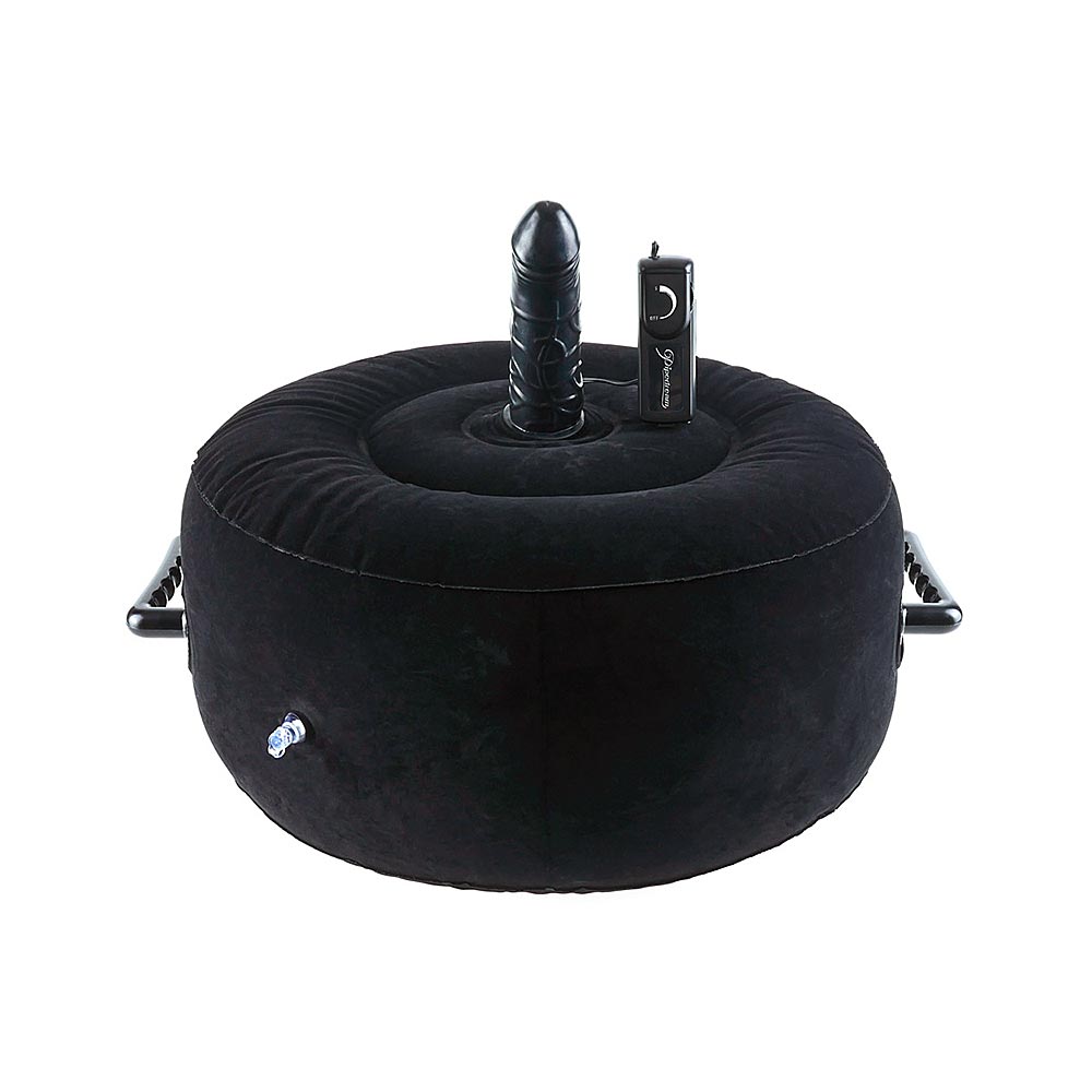 Inflatable Hot Seat with Handles & Integrated Multi-Speed vibrator