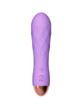 Mini Purple Textured Vibrator with 7 Modes