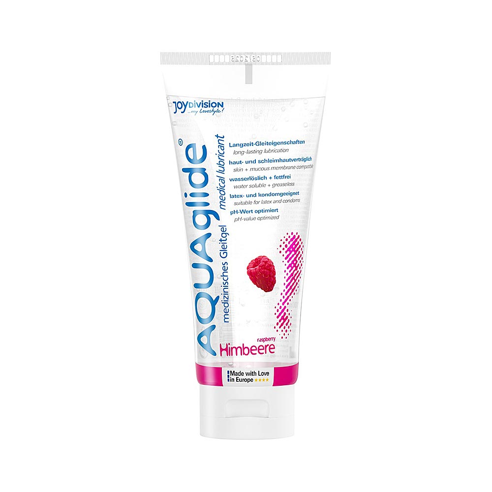 AQUAglide Raspberry Vegan Water-Based Lubricant 100 ml