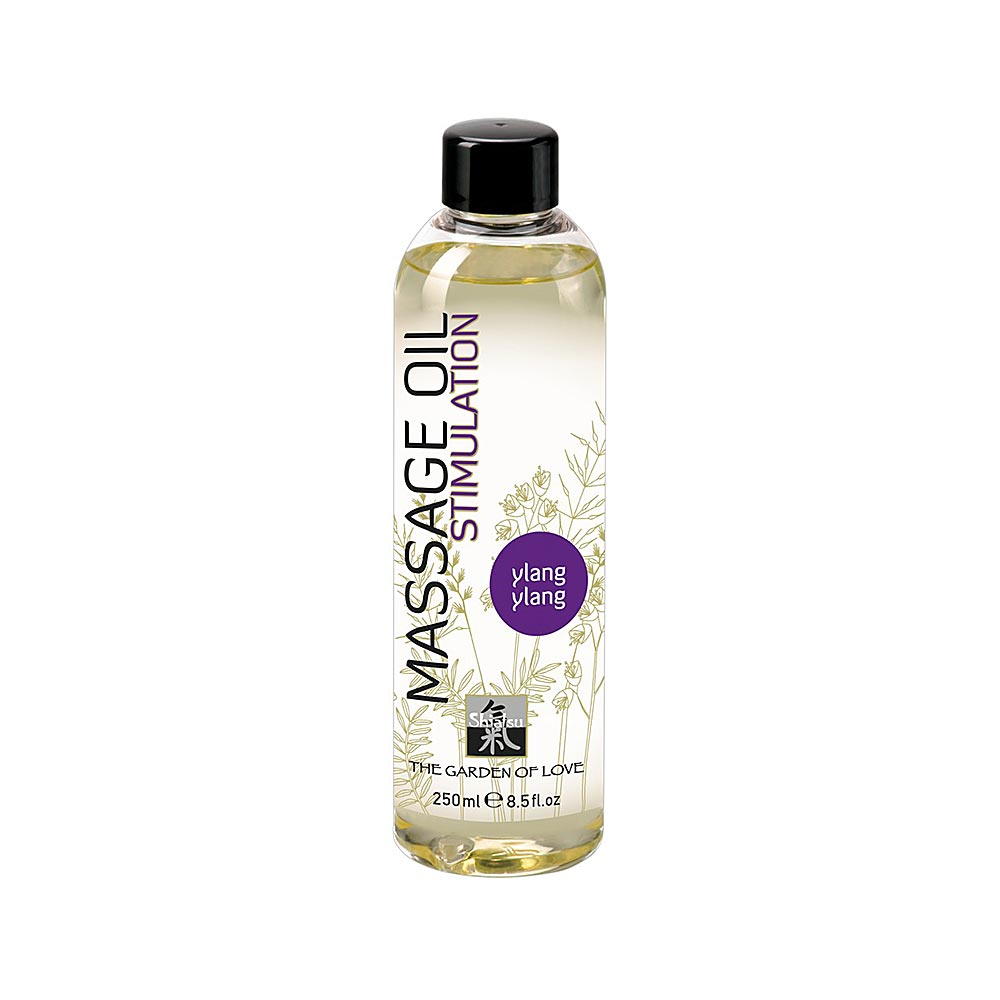 Massage Oil for Nourished Silky Skin with Exotic Ylang Ylang Scent 250 ml