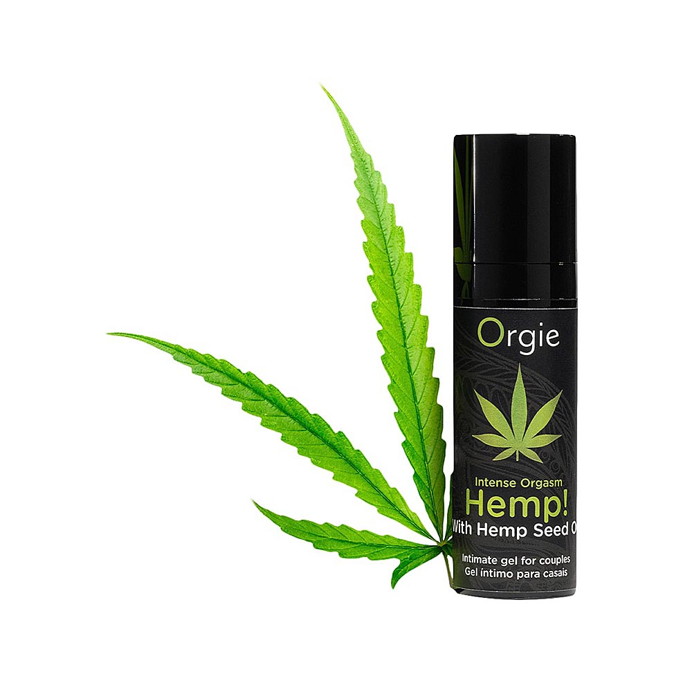 Intense Orgasm Hemp Gel  with a Tingling Warming and/or Cooling Effect 15 ml