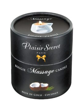 100% Organic Massage Oil Candle with Coconut Scent 80 ml