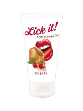 Lick It Erotic Massage Gel Cherry 50 ml