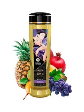 Shunga Erotic Massage Oil with Exotic Fruits Sensual Scent 240 ml