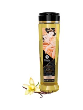 Shunga Erotic Massage Oil with Vanilla Fetish Sensual Scent 240 ml