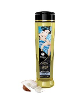 Shunga Erotic Massage Oil with Coconut Thrills Sensual Scent 240 ml