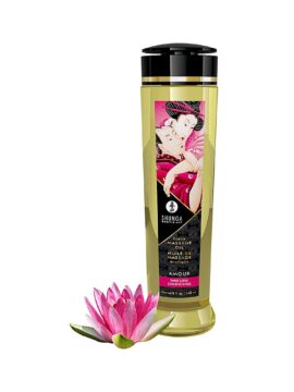 Shunga Erotic Massage Oil with a Sensual Sweet Lotus Sensual Scent 240 ml