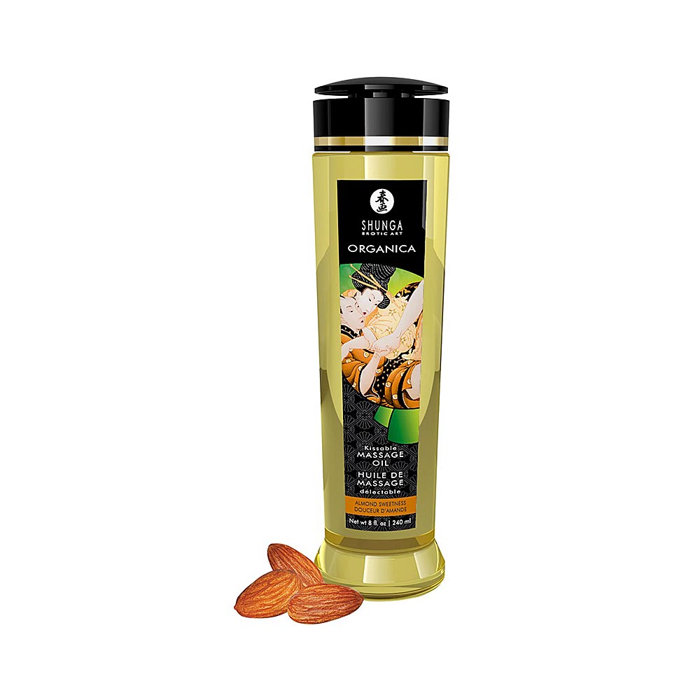 Shunga Erotic Massage Oil with Almond Sweetness Flavour 240 ml