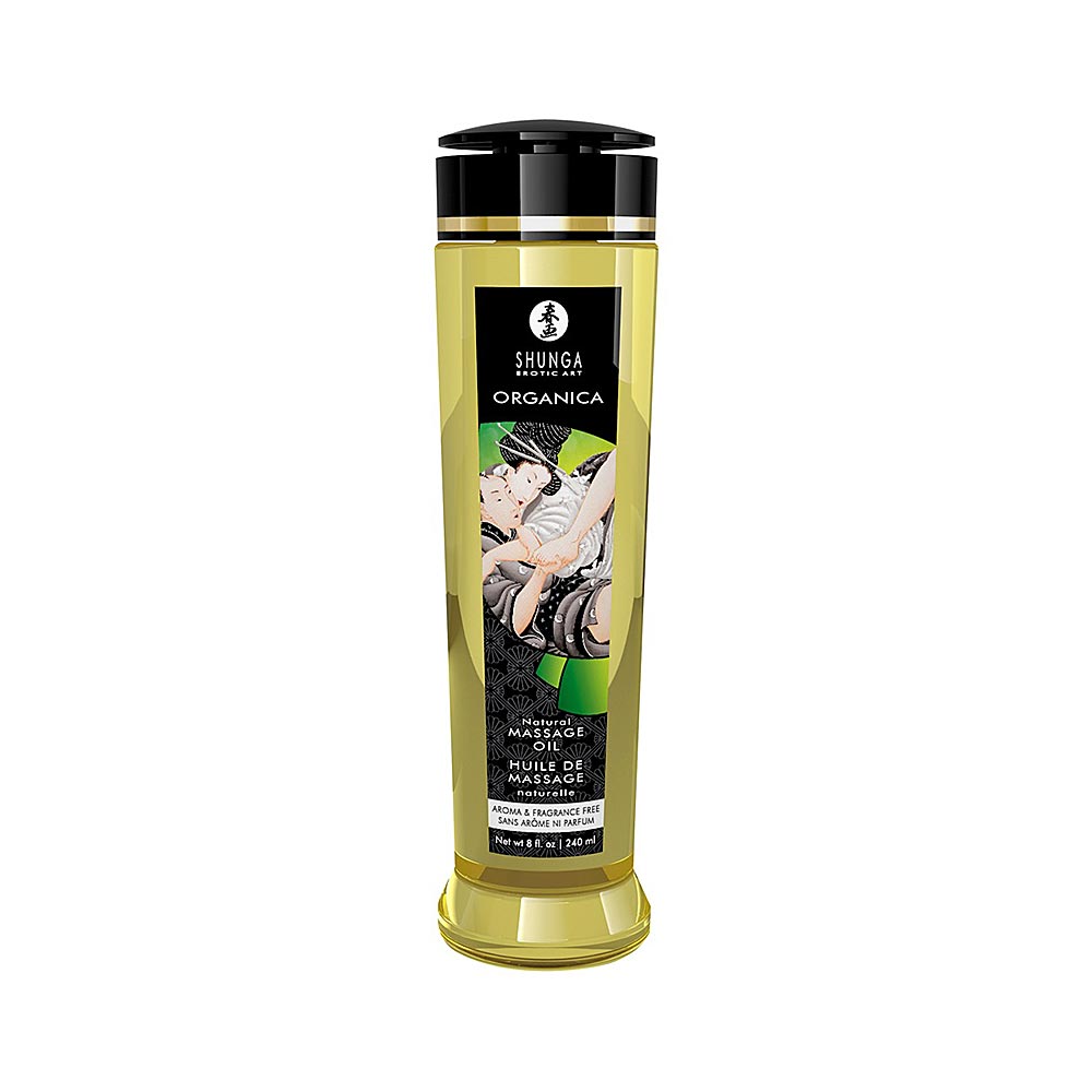 Shunga Organica Massage Oil Free of Flavourings & Fragrances 240 ml