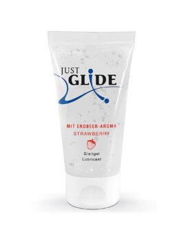 Just Glide Water-Based Strawberry Flavored Lubricant 50 ml