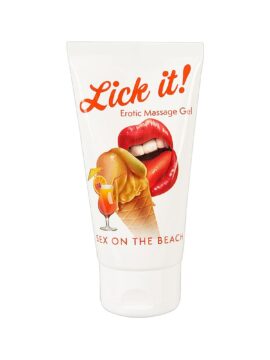 Lick It Erotic Massage Gel Sex on the Beach 50 ml