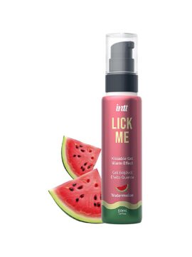 Lick Me Watermelon Edible Erotic Gel with Warming Effect 50 ml