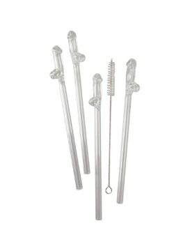 Glass Drinking Straw Willy