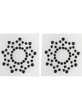 Nipple Stickers with Rhinestones in a Star Shape