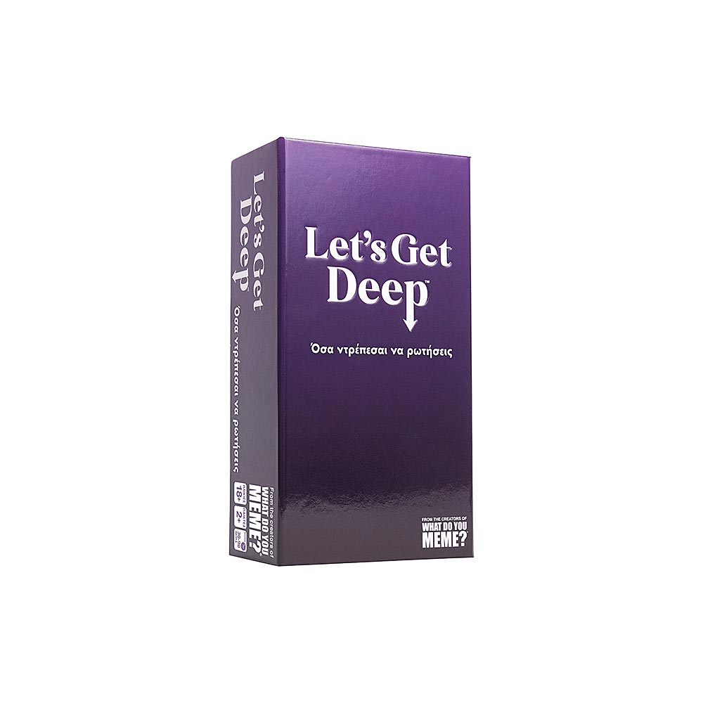 AS Games Board Game Let’s Get Deep For Ages 18+ (Greek Ed.)