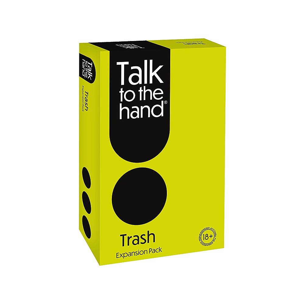 AS Games Board Game Talk To The Hand Trash Atakes Expansion Pack For Ages 16+ (Greek Ed.)