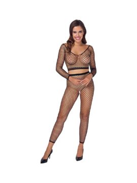 Two-Piece Net Set with a Top & Leggings