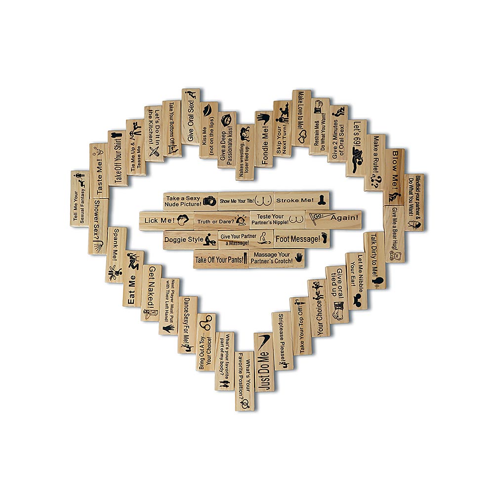Adult Game Sexy Jenga Set with Box