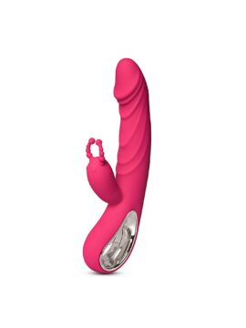 12-Speed Red Rabbit Vibrator with Wiggling Function