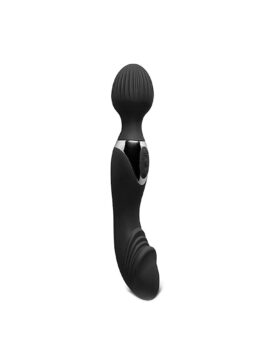 10-Speed Black Double Ended Wand Massager