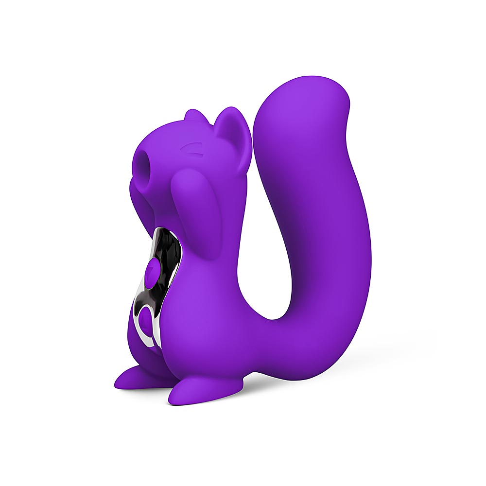10 Speeds Purple Squirrel Clitoral Sucking Massager