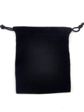 Black Velvet Bag 10 x 12 cm